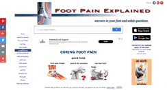 Desktop Screenshot of foot-pain-explained.com